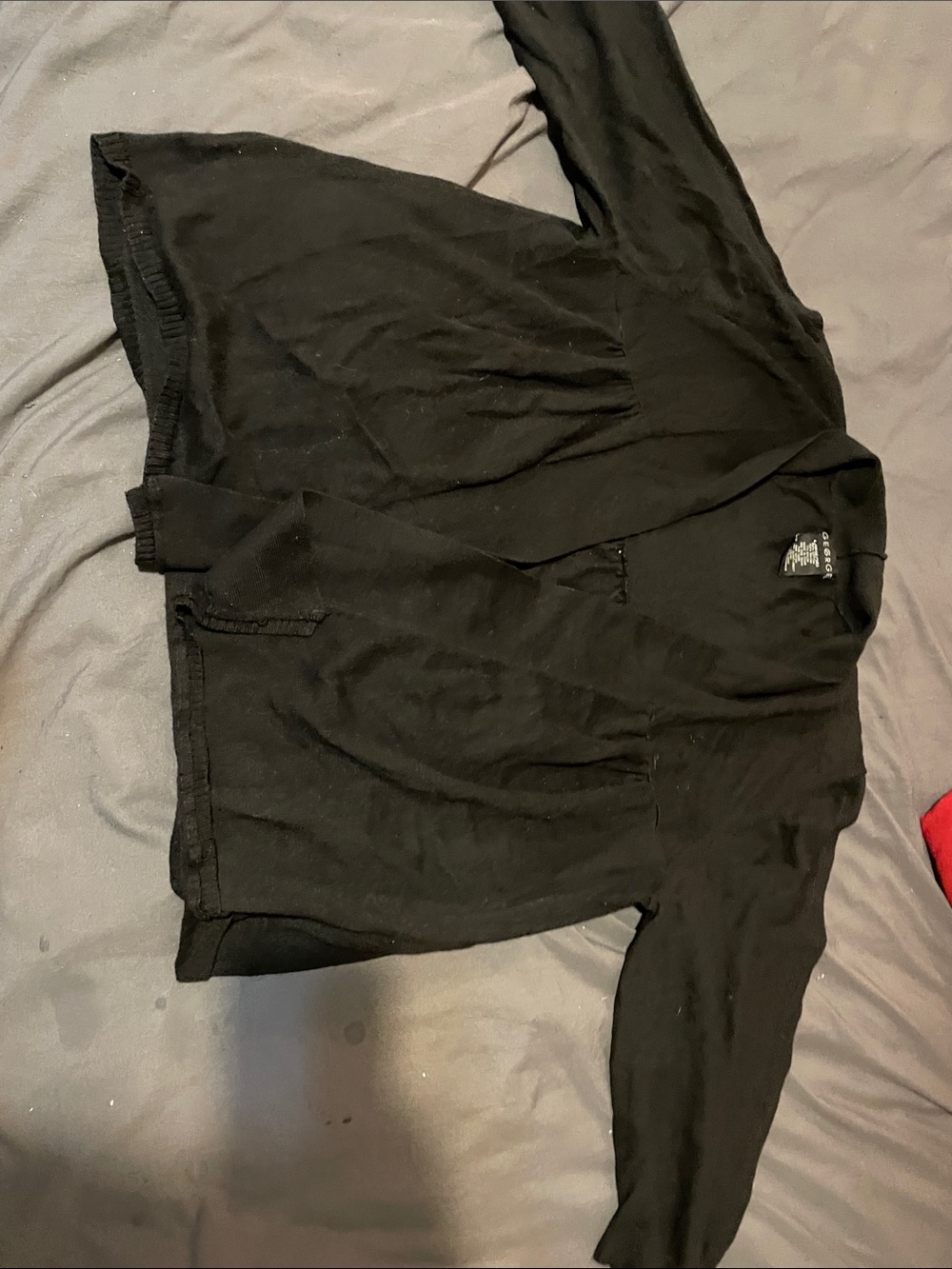 George Black Open-Front Cardigan